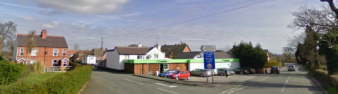 Shops in the community centre